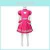 Super Mario Princess Peach Cosplay Costume For Stage Performances Girl Summer