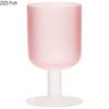 Cherry Blossom Powder Mug Frosted High Footed Crystal Cup Afternoon Black Tea Tall Glass Cup Household Items Drinking Tea Cups