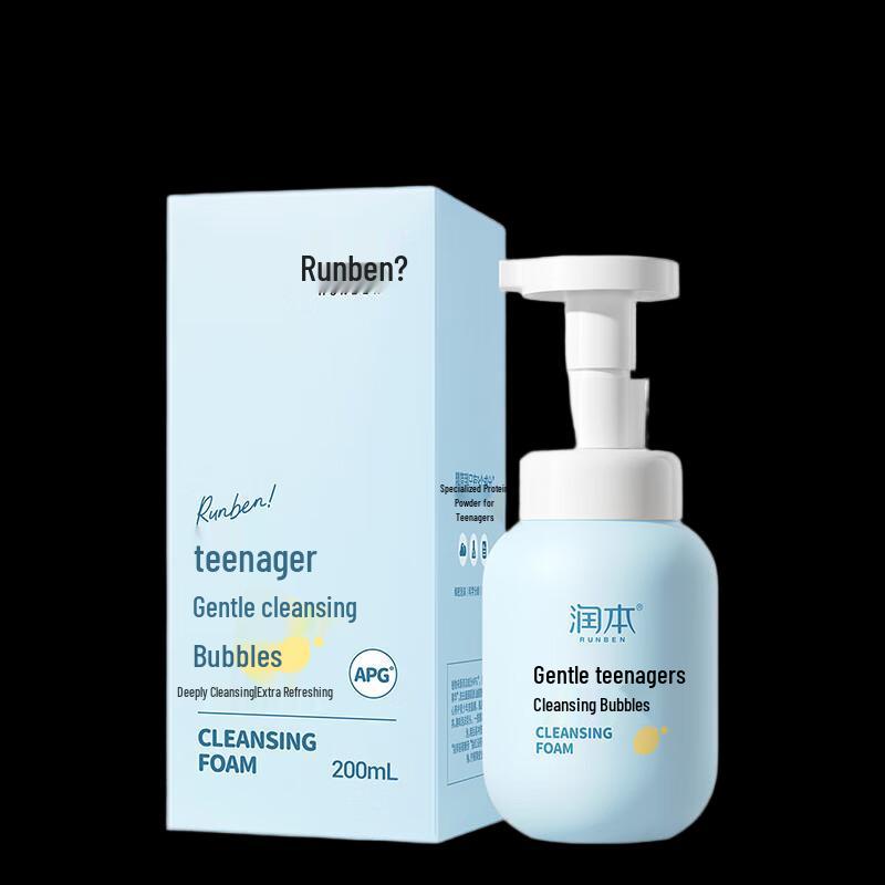 Runben Teen Gentle Cleansing Foam