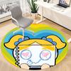 1pc The Powerpuff Girls Office Round Area Rug, Under Office Chairs Bedroom Living Room Home Decor, Room Deco, Available in Various Sizes
