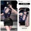 Original Erotic Underwear Sexy Policewoman Suit Pure Desire Hip Skirt Uniform Flirting Pajamas Woman