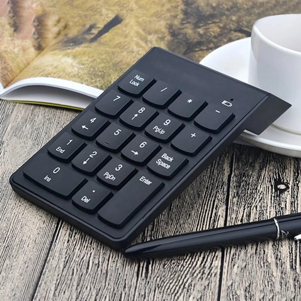 Slim Design Mini Digital Keypad 18 Keys Wireless Numeric Keypad Wireless Keyboard Accounting
