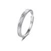 Minimalist Adjustable Couple Rings Men Women Geometric Design Fashion Daily Wear Jewelry