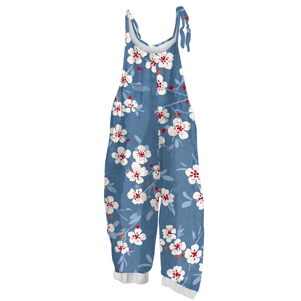Women's Fashion Casual Loose Christmas Printed Wide-Leg Sweatpants
