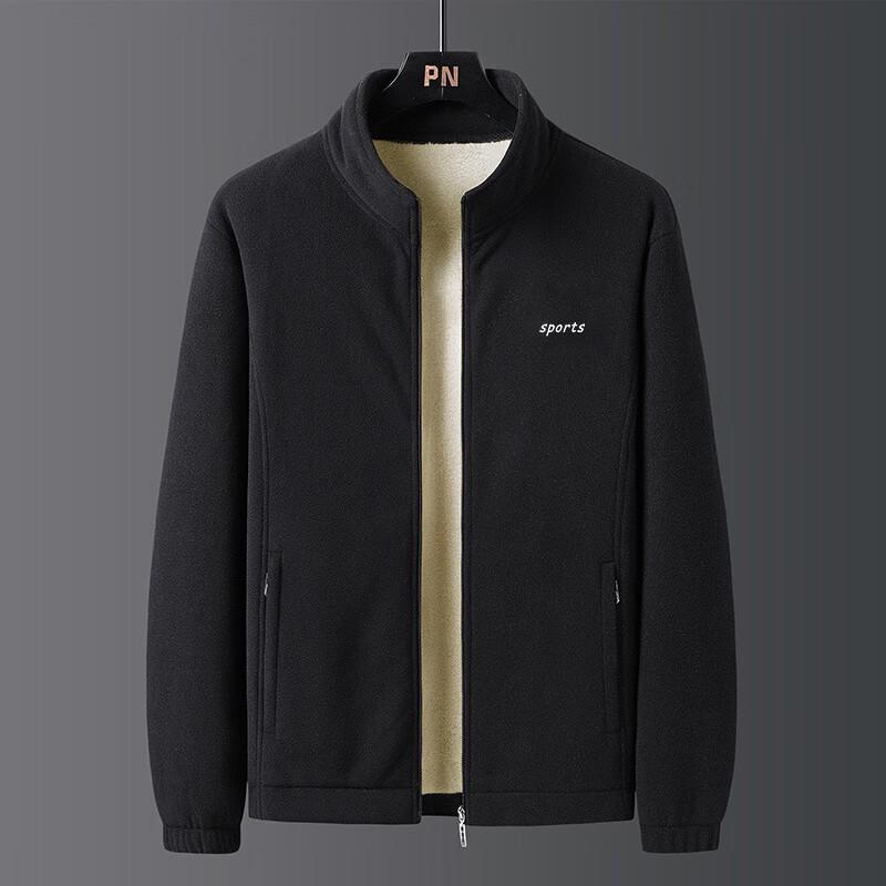 JOHLIN DREAM Men s Plus Size Plush Fleece Sweatshirt L