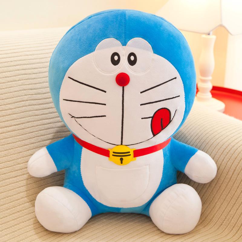 New Cute Cartoon Doraemon Plush Toy Doll Creative Blue Fat Man Dingdang Cat Doll Rag Doll