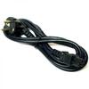 Kabel zasilający Akyga AK-NB-08A CEE 7/7 - IEC C5 do notebooka (koniczynka) 250V/50Hz 2,5A 1,0m czarny