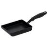Bestco Tamagoyaki Pan 1318cm Egg IH Gas Compatible Black NQ-0364 Cooking Companion