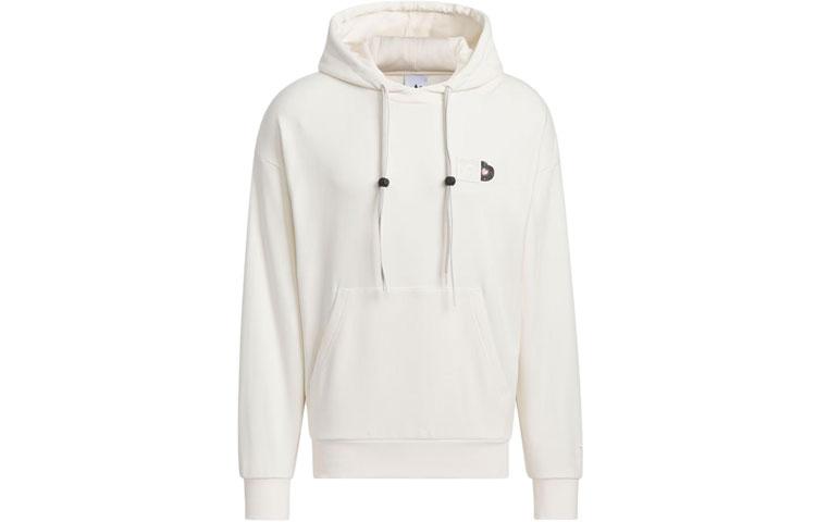 Adidas Originals V Day Hoodie Sweatshirt Unisex Pink White JE3474 M