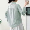 Women's Japanese Style Floral Long Sleeve Gauze Shirt - Spring/Autumn 2026
