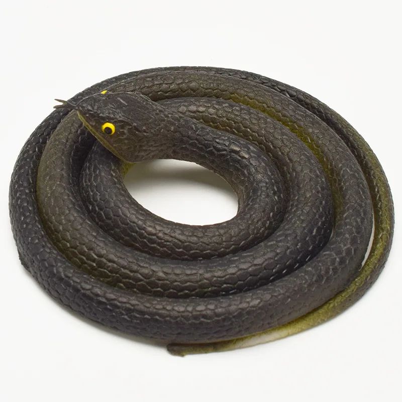 Giocattolo Divertente Novità Serpente Bionico Festa Scherzi Accessori Scherzosi Spaventoso Shockante Gomma Morbida Serpente Finto Decorazioni Giardino Esterno Regalo Scherzoso