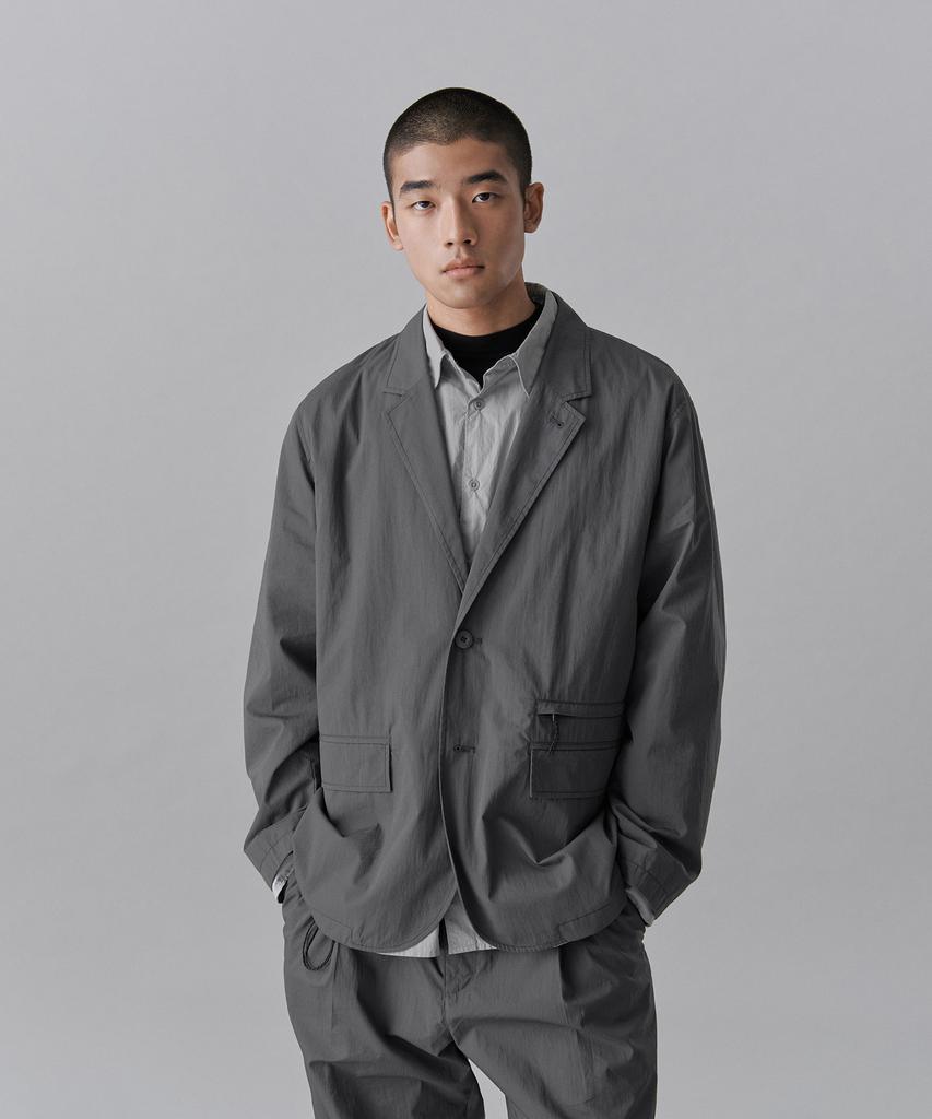 Musinsa Standard [City Leisure] Cn Relaxed Blazer [Grey]