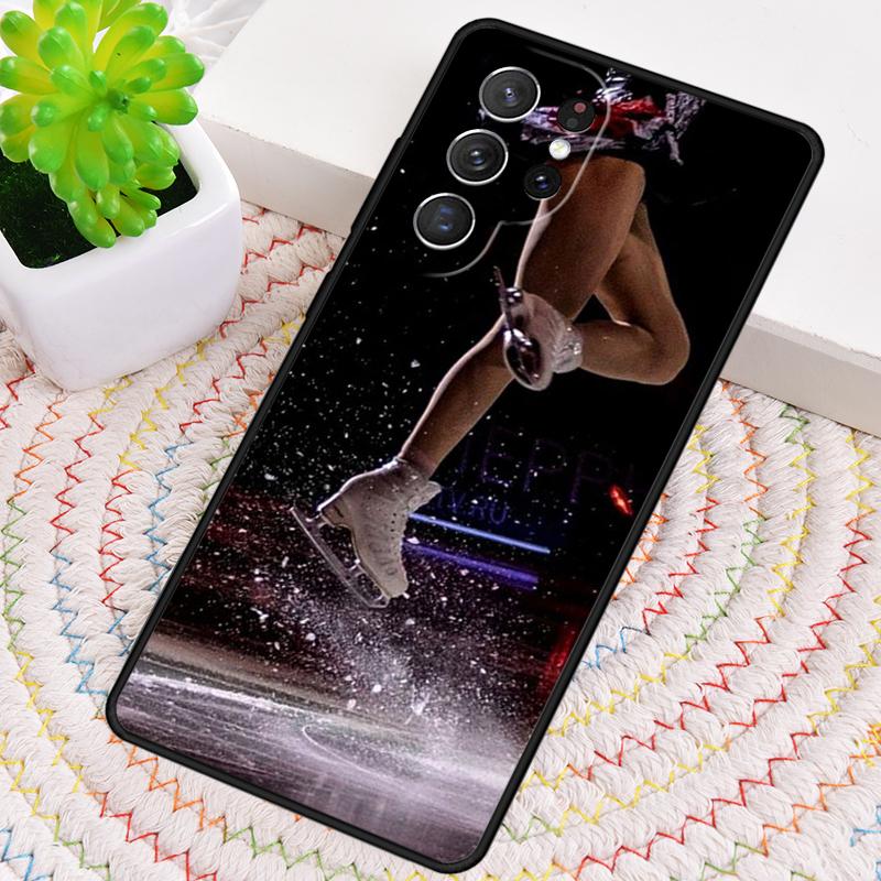 Figure Skating Ice Skating Phone Case for Samsung Galaxy note 10 pro S26 Ultra S23 S24 FE S25 S21 S22 PLUS shockproof Cove