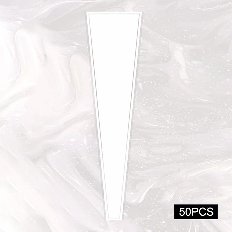 50Pcs Single Rose Sleeves Flower Wrapping Bag Bouquet Packaging Bags Clear Cellophane Floral Wrappers For Valentine'S Day