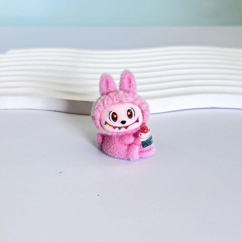 Plush Cake, Cute Bunny, DIY Jewelry, Resin, Canvas, Keychain Accessories, Car Ornaments