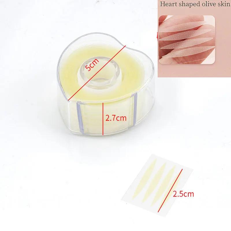 600 Pcs Double Fold Eyelid Tape Sticker Invisible Lace Eyelash Extension Self-adhesive Under Eye Lashes Shadow Patch Beauty Tool