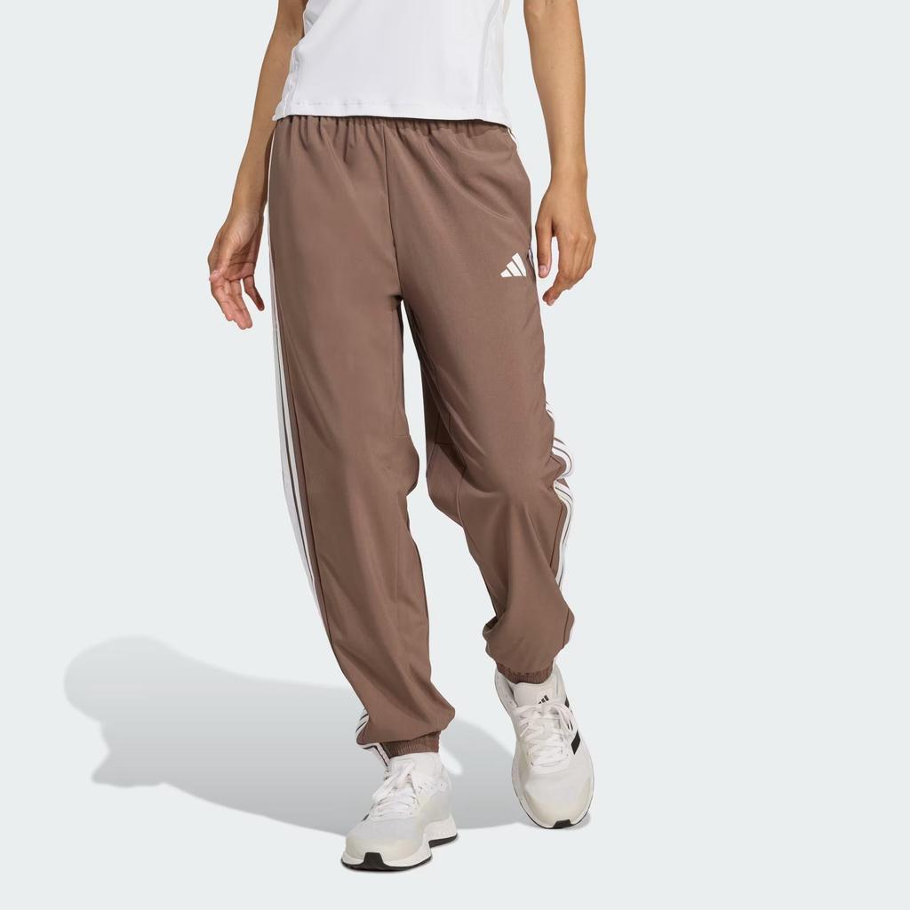 adidas Essentials Train 3-Stripes Woven Joggers Climalite Women Joggers JY2168