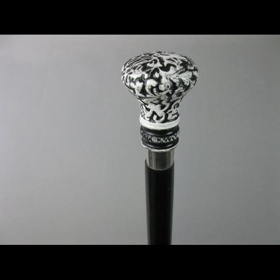 Solid Head Ball Handle Handmade Style Walking Stick Wooden Canes