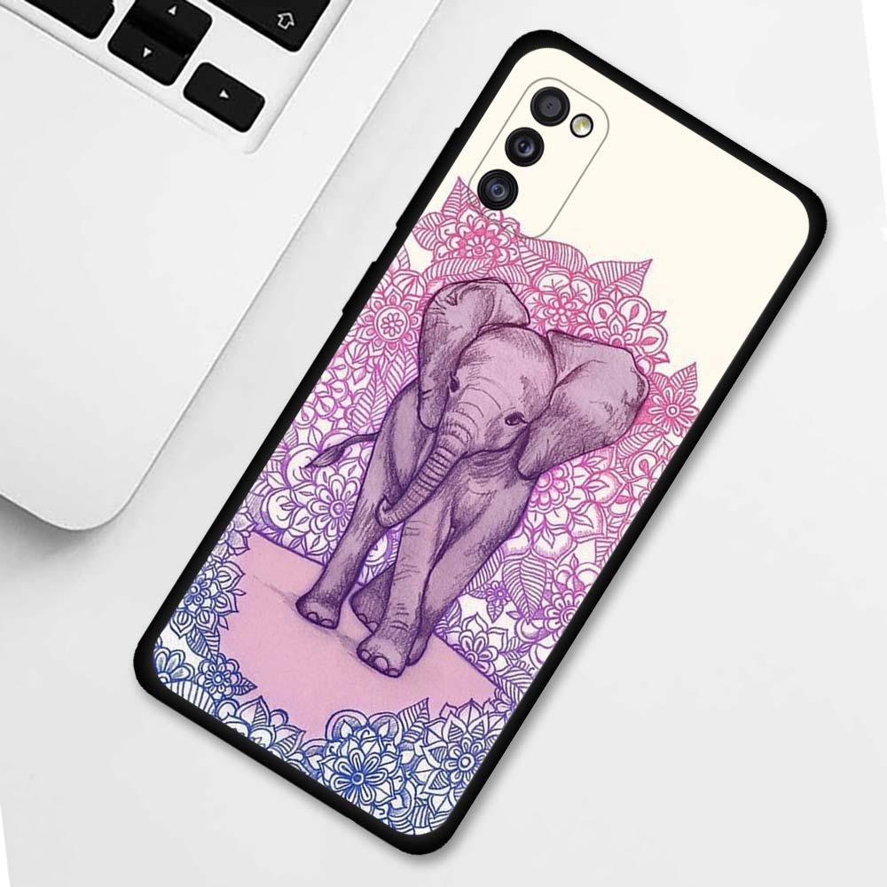 Mandala Chakra Yoga Shell For Samsung Galaxy A71 A52 A51 A91 A72 A42 A41 A32 A31 A21s A21 A12 A11 A02s Cover Soft Case TPU Caso