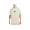 Nike Nsw Tee M90 Oc Lbr Sega Minimalist Logo Comfortable Crew Neck Short Sleeve T-Shirt Men Tops Khaki FZ5393-104