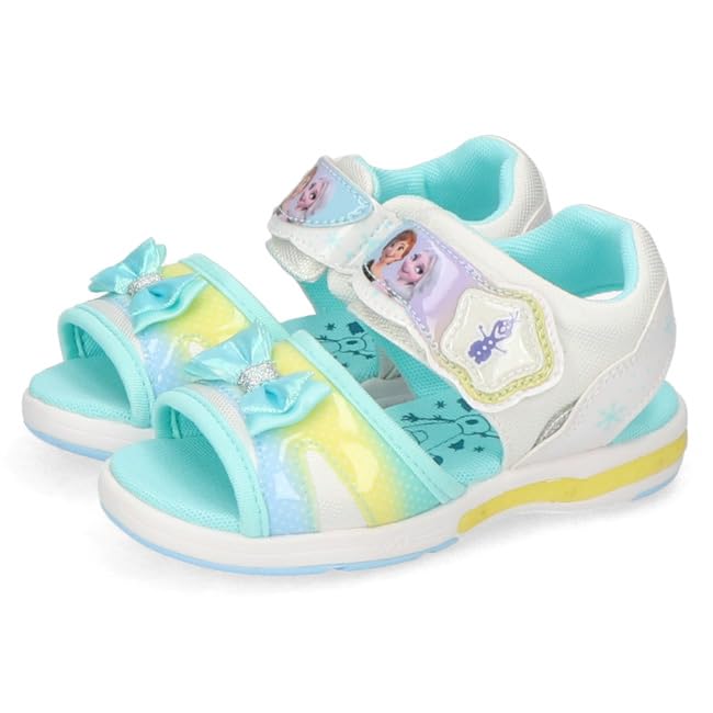 

Sandals DN C1333 Girls cm 2E [Disney] White/Mint 19.0