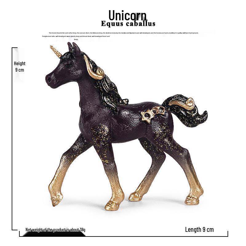 European Mythology Pegasus & Unicorn Children's Toy Figurine Set
