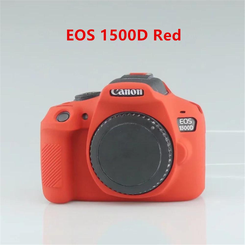 Soft Silicone Armor Camera Body Case For Canon EOS 750D 80D 800D 850D 1300D 1500D 200D 200D II Protective Skin Cover
