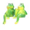 Froschdeko Handgefertigt Harz Mikro-Landschaft Langlebig Farbecht Geschenk Frosch Gartendeko für Zuhause