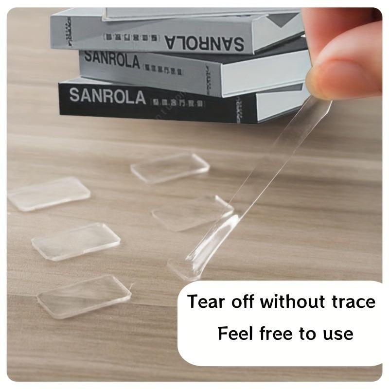 Automotive Double Sided Tape, 320pcs Heavy Duty Mounting Strips, Waterproof No-Residue Adhesive, for Car Trims, Home Decor