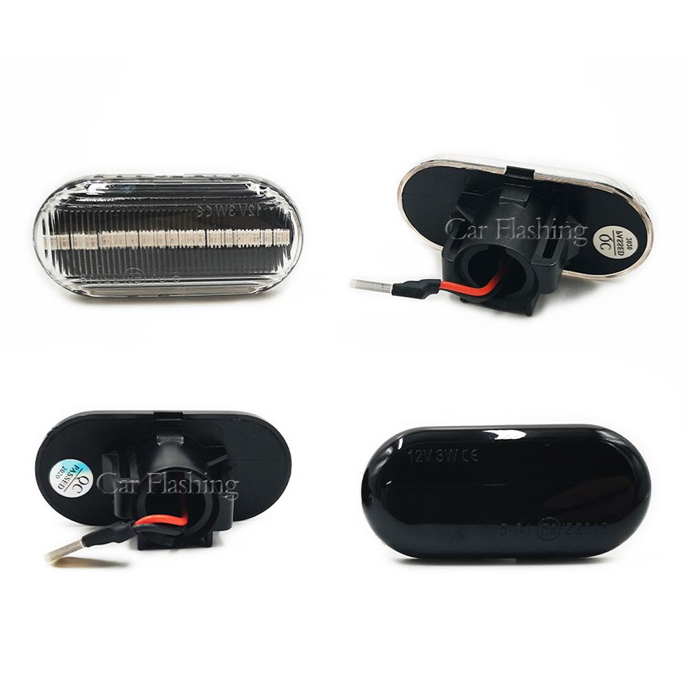Indicatore di direzione laterale per Renault Clio Espace Kangoo Laguna