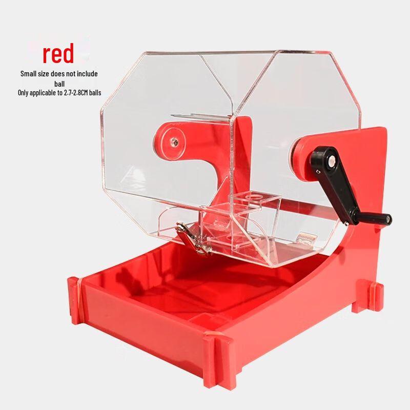 Transparent Manual Raffle Machine