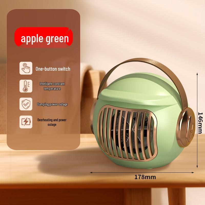 « Chauffage électrique de bureau compact et chauffe-pieds – Normes UE/États-Unis »