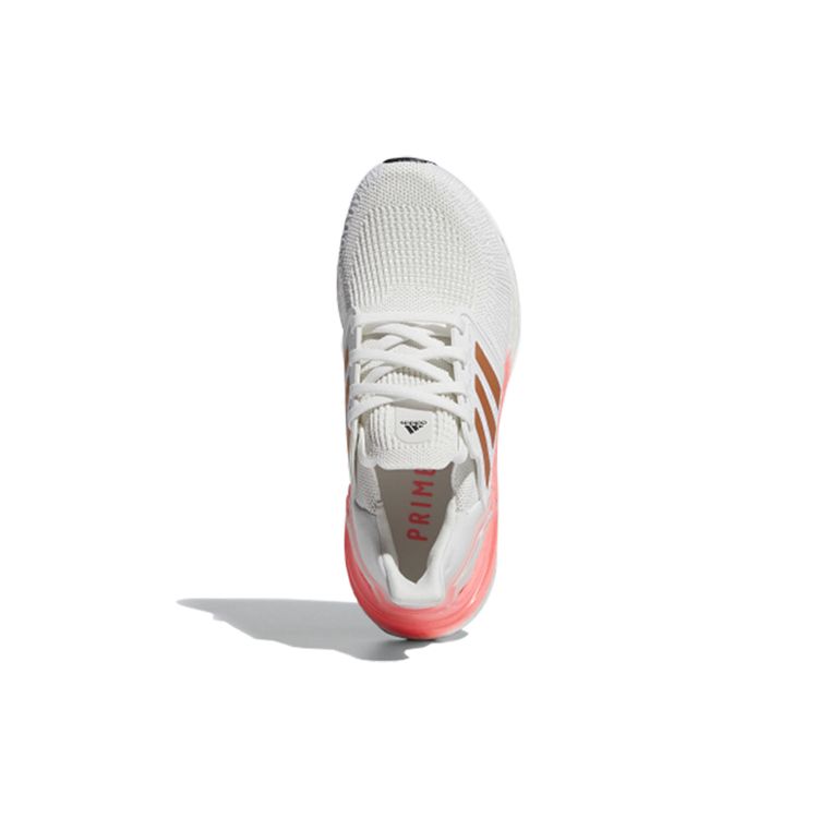 Adidas Ult Lightweight Comfortable Fabric Shock Absorption Non-Slip Wear-Resistant Low-Top Running Shoes Women Running Shoes White Copper Pink FY3464