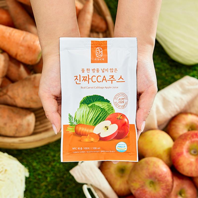 Natural secret CCA juice, ground whole without a drop of water, 100ml, 60 pieces