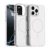 KEYSION Luxury Magnetic Case for MagSafe for iPhone 14 15 16 Pro Max Soft TPU+PC Wireless Charging Shockproof Phone Back Cover