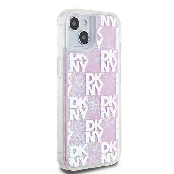 Dkny Dkhcp15Slcpepp Iphone 15 / 14 / 136.1 Różowy/Pink Hardcase Liquid Glitter Multilogo