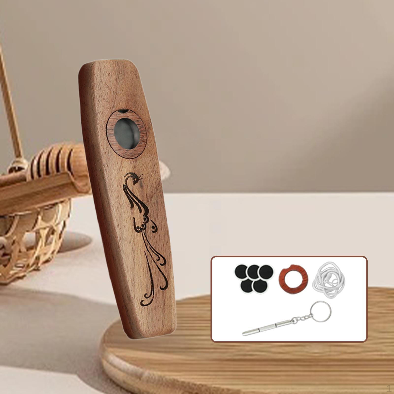 

Казу Флейта из дерева с аксессуарами для кемпинга Style C