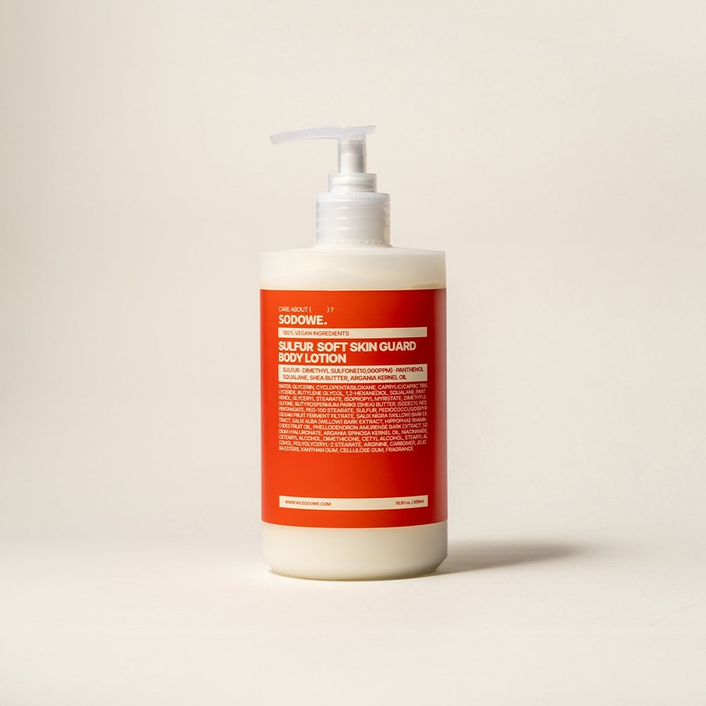 

sodowe sulfur oil pulling soft skin guard body lotion 500ml