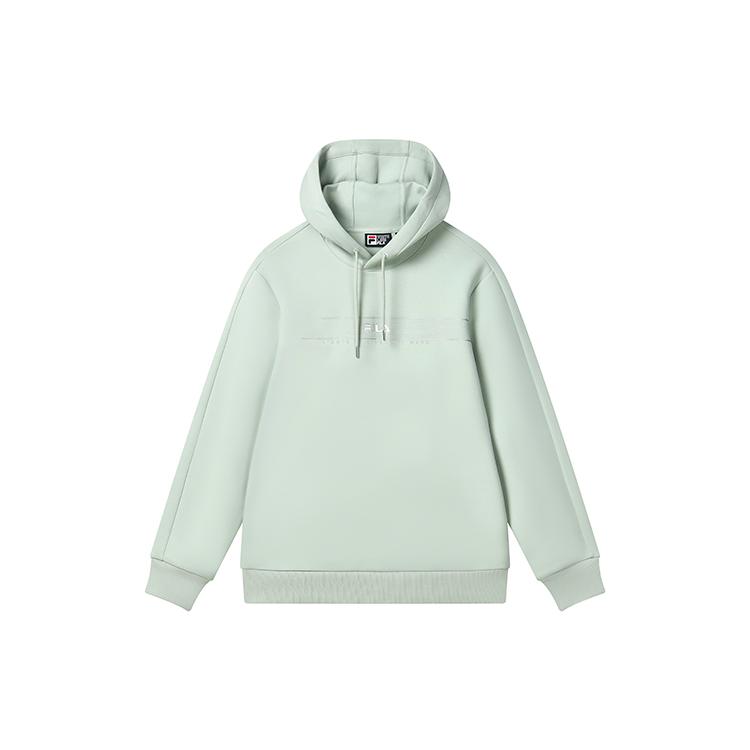 FILA Sweatshirts Unisex Willow Green Hooded Moderate Regular F11M317201F-TQ M