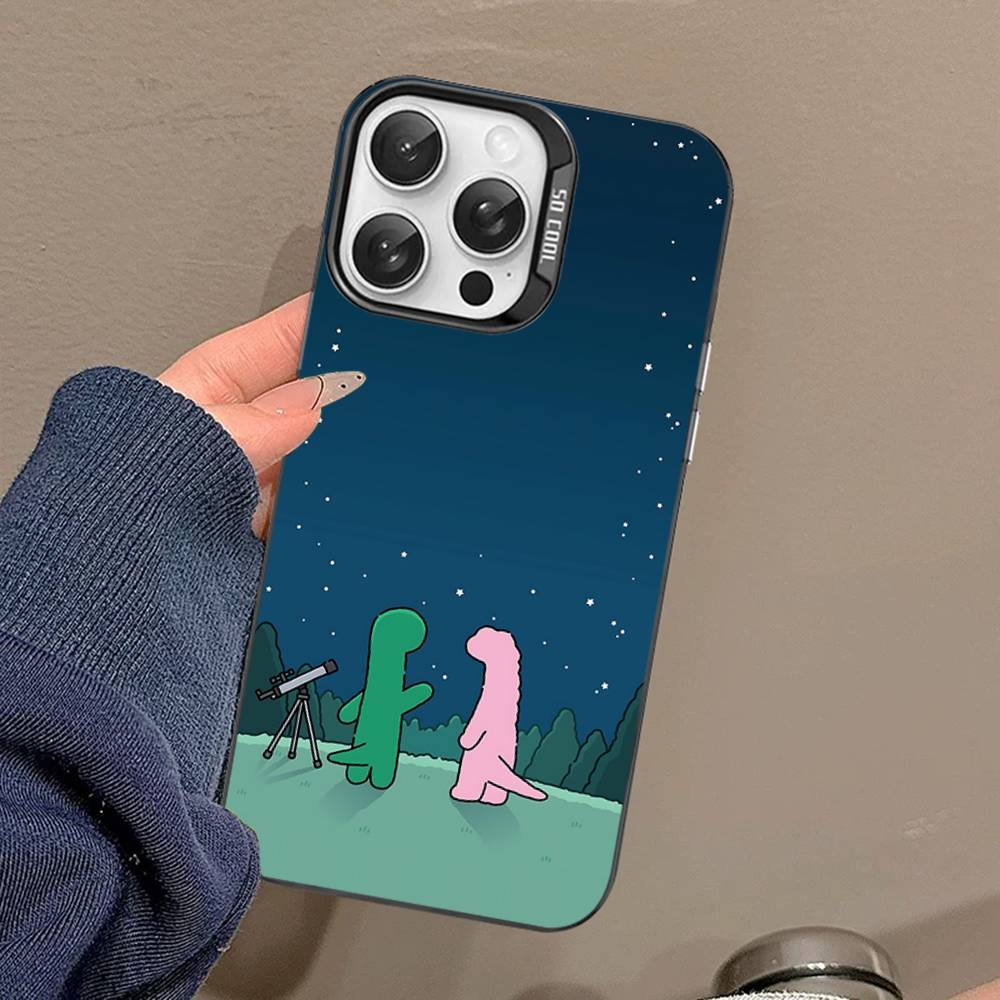 

Cartoon J-Joguman Studio Color Phone Case For IPhone 17 16 15 14 13 12 11 Pro Max Plus Pro Shell iPhone 14pro max