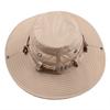 New Summer Men Bucket Hat Outdoor Uv Protection Wide Brim Fishing Caps Fashion Safari Hunting Panama Hat Beach Sunscreen Cap