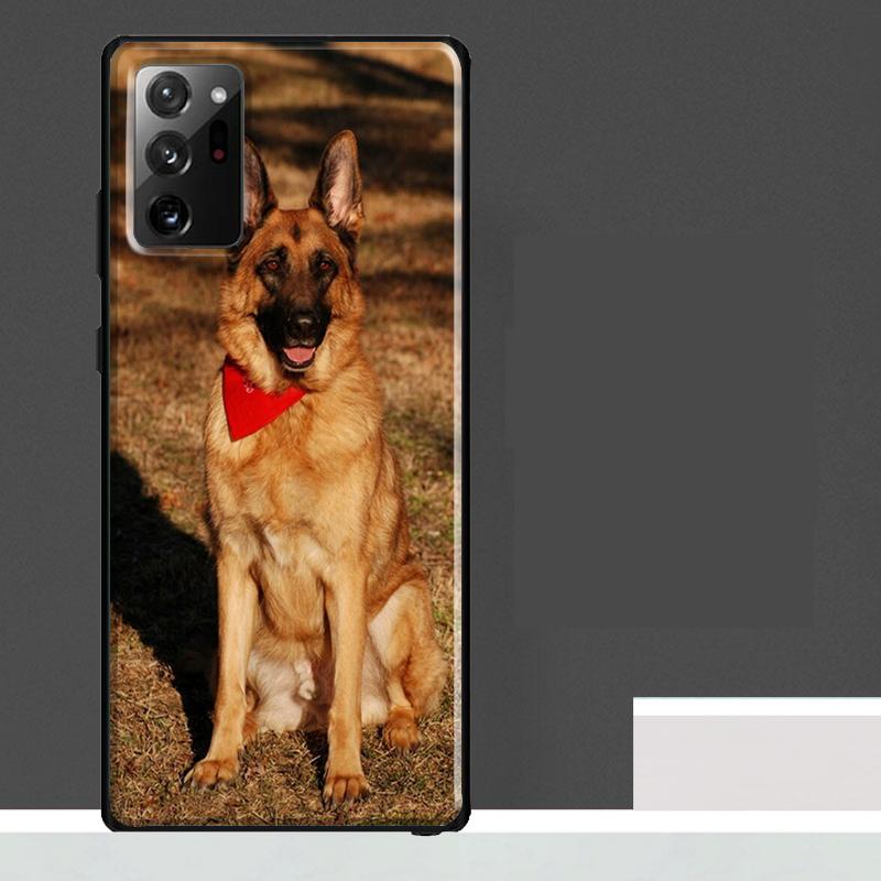 German Shepherd Dog Case For Samsung Galaxy S25 S24 S23 Ultra S9 S10 S20 S21 S22 Plus S23 FE S25 FE Phone Cover