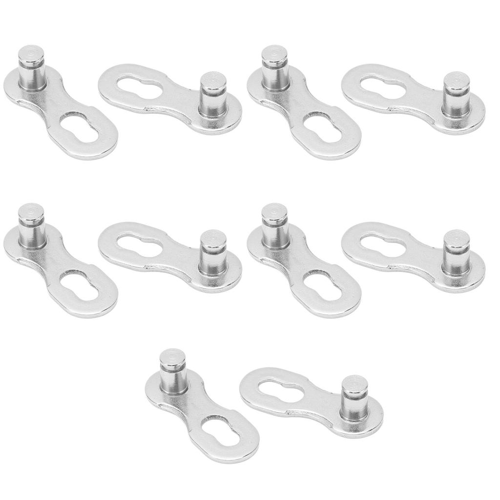 5pairs Bicycle Missing Link Rustproof Steel Quick Release Link Corrosion Resistant Easy