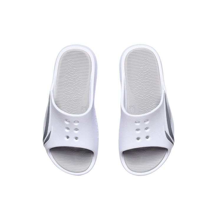 Li Ning Lnbb Slide Silent Anti-Wear Slide Sandals Women Footwear White ABTR006-1