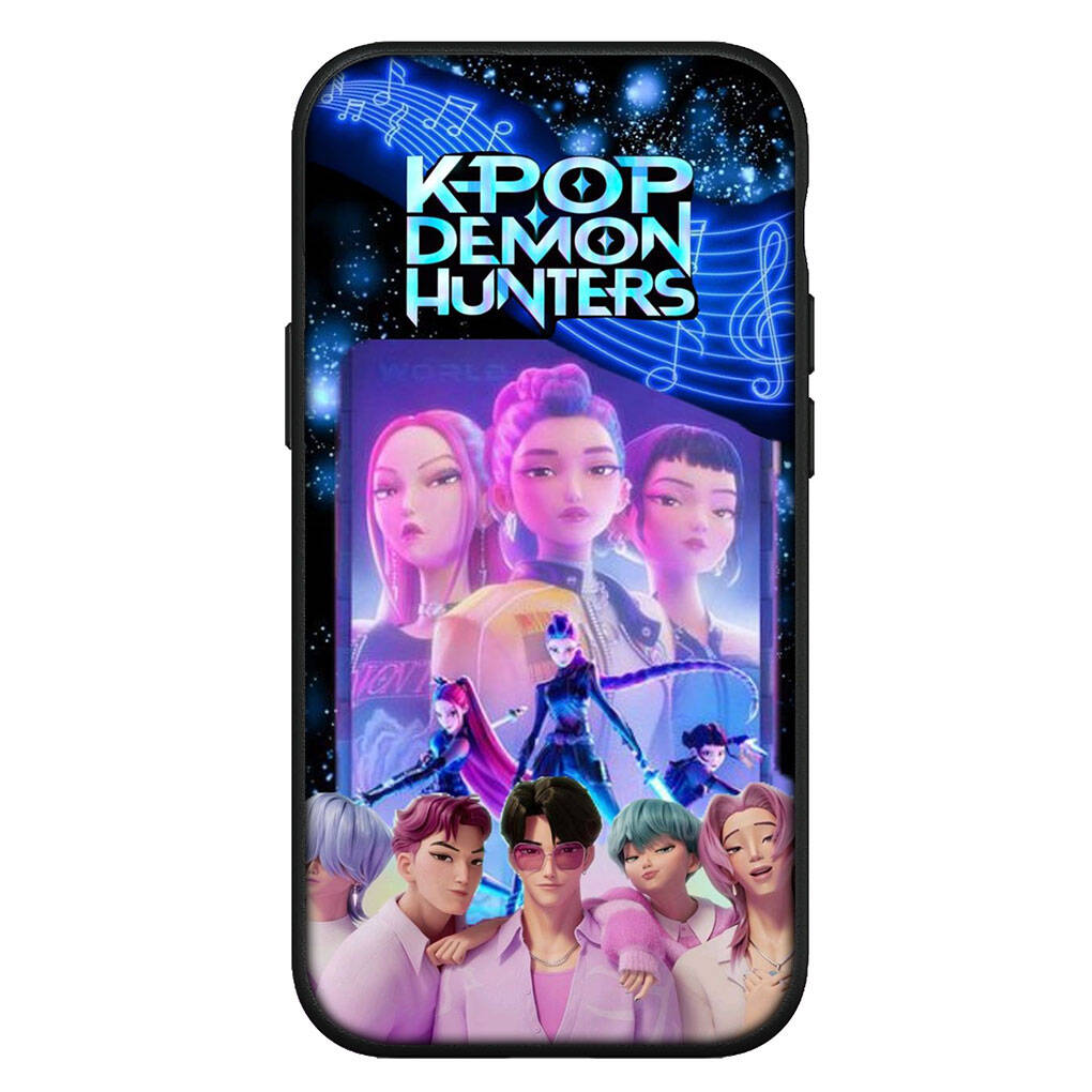 Für iPhone 17 16 15 Xiaomi Poco F7 F8 X7 X6 C85 C75 M8 Redmi Note 14 13 12 11 Pro Max 14C 13C 15C A3 A4 Handyhülle Mira KPop Dämon Rumi Jäger X Zoey