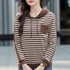 Autumn and Winter Women's Hooded Casual Loose Fashion Versatile Long-sleeved Sweatshirt