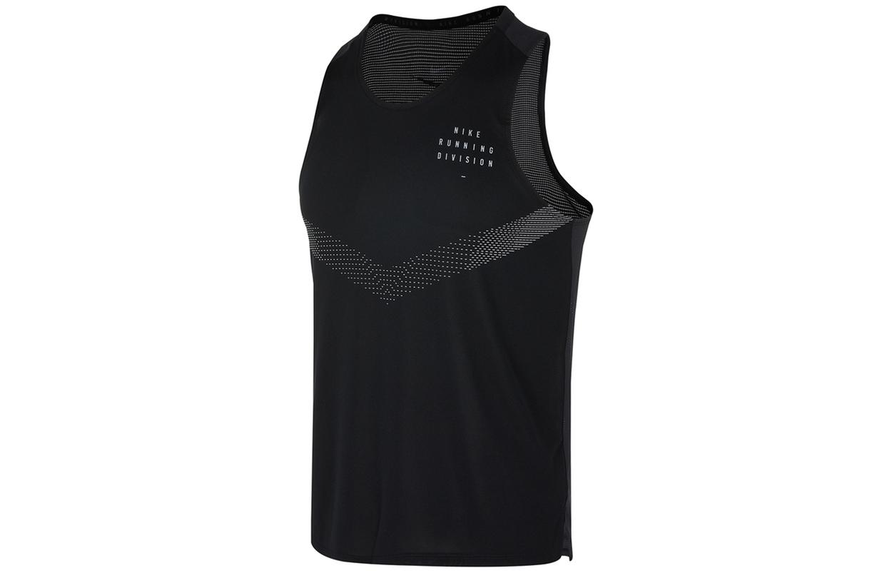 Nike Tank Tops Men s Black Crew Neck Moderate Straight Fit DD4787-010 S