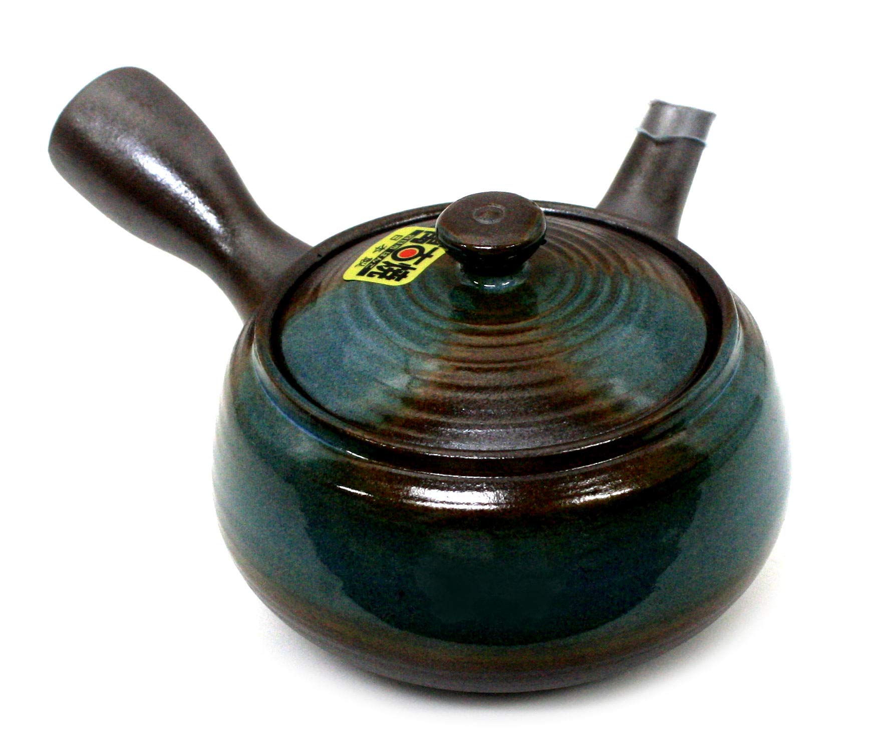 

Hisamura Touki Teapot, 260ml, Banko Ware, Circle Mesh Teapot, Nanban Fuku-style Blue Glaze, 7137