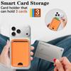 Magnetic Phone Case with Magsafe Ring and Foldable Card Holder Stand