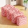 1pc Cute Pattern Storage Bag Portable Bag with Handles Moving Home Bedroom Clothing Storage Bag Travel Gear Organization Bag